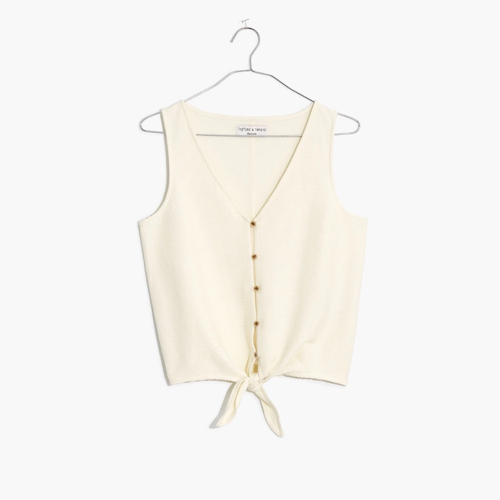Madewell Tie Sleeveless Top